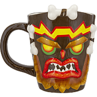 PALADONE PRODUCTS Crash Bandicoot Uka Uka Becher Tasse, Mehrfarbig