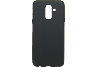 CASE AND PRO Samsung Galaxy A6+ vékony szilikon hátlap, Fekete (TPU-SAM-A6-PLUS-BK)