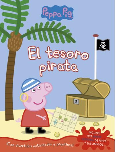 El Tesoro Pirata peppa pig. actividades incluye pegatinas tapa blanda libro de varios autores año 2017