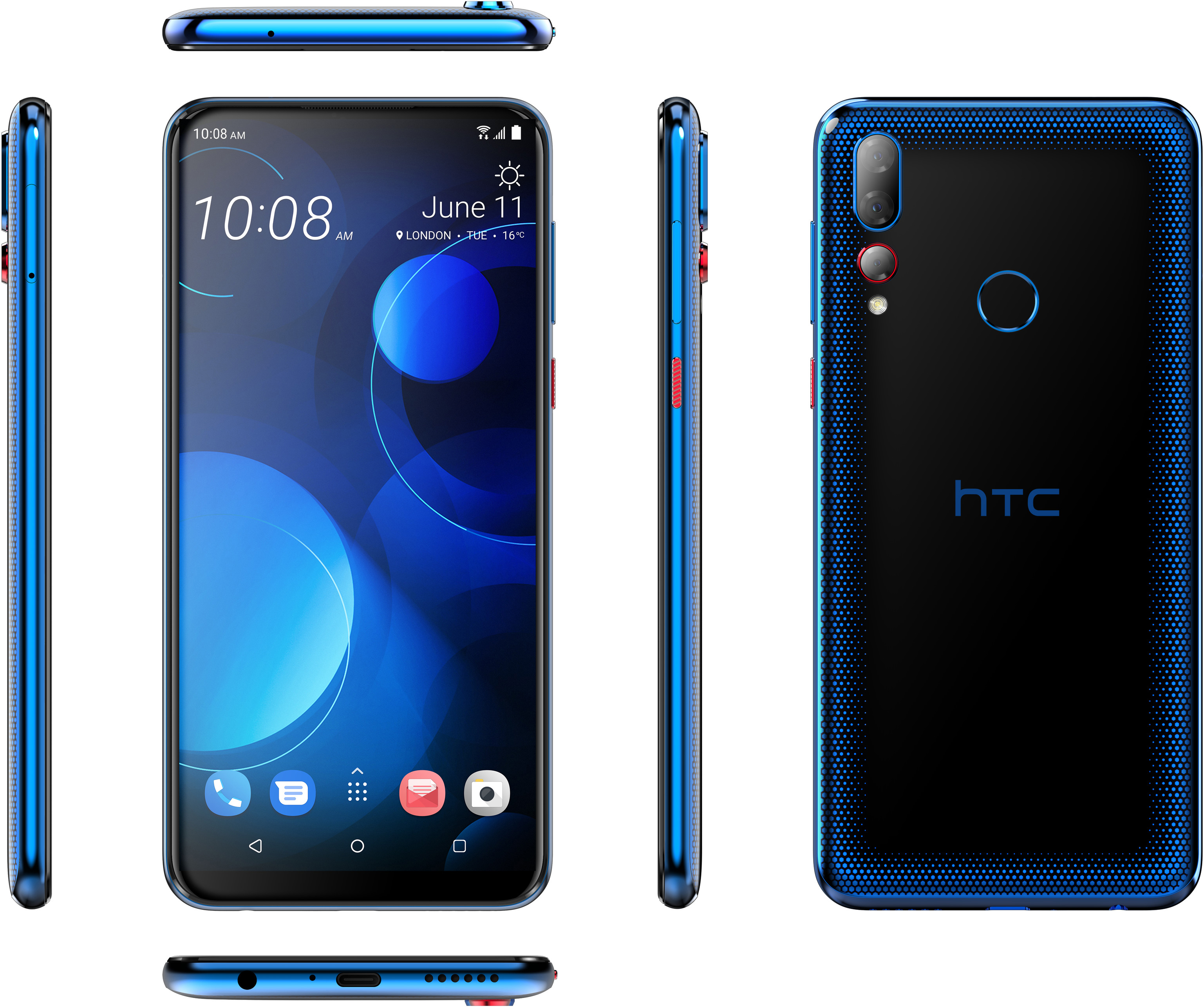 HTC Desire 19+ 64 GB Starry Blue Dual SIM