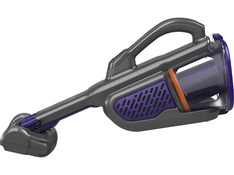 Black & Decker BHHV520BFP Akku Staubsauger (700 ml, Akkulaufzeit: 21 min, Grau, Blau)