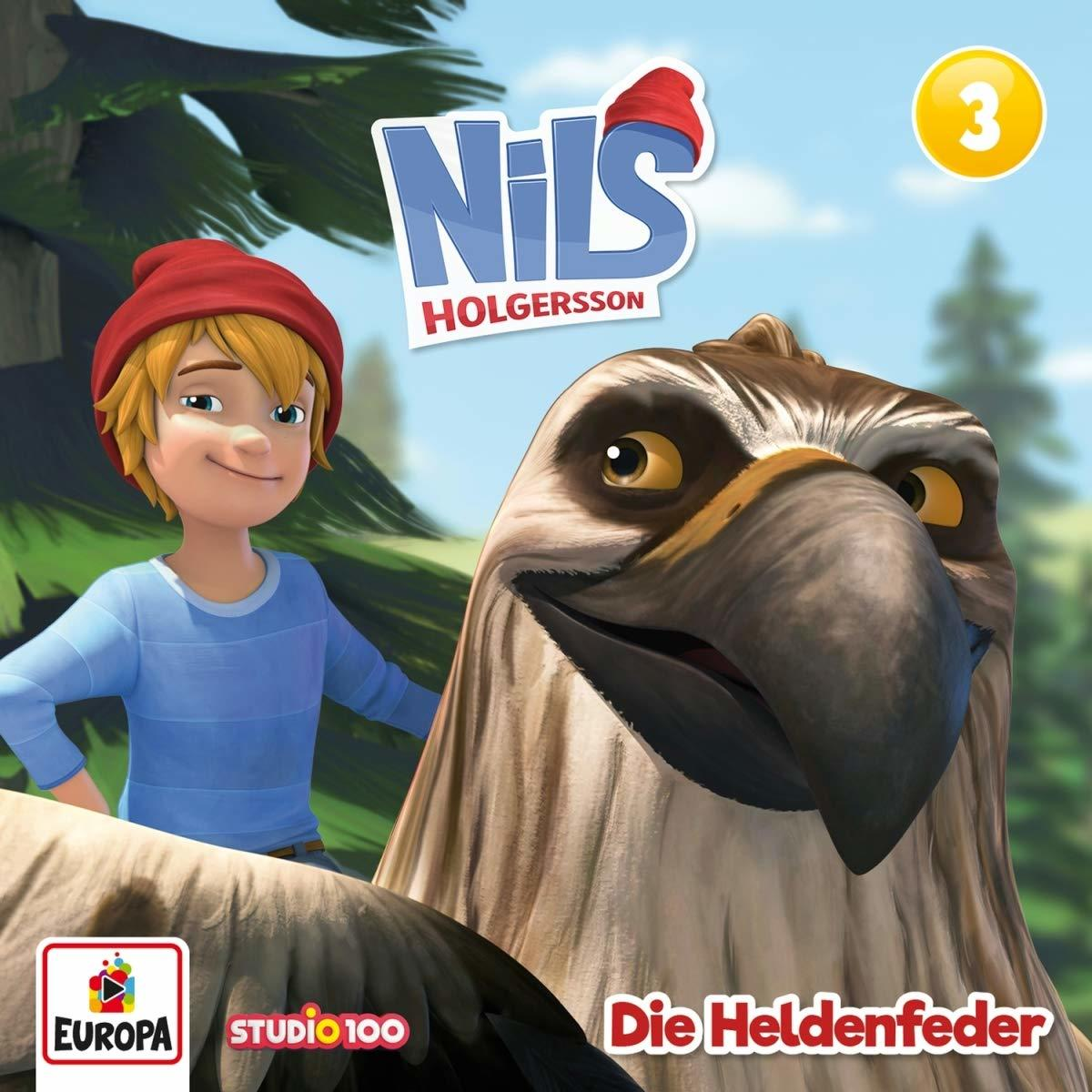 Zeichentrickjunge und Adler mit Titeltext auf einem Buchcover.