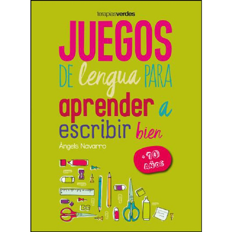 Juegos De Lengua para aprender escribir bien +10 terapias tapa blanda angels