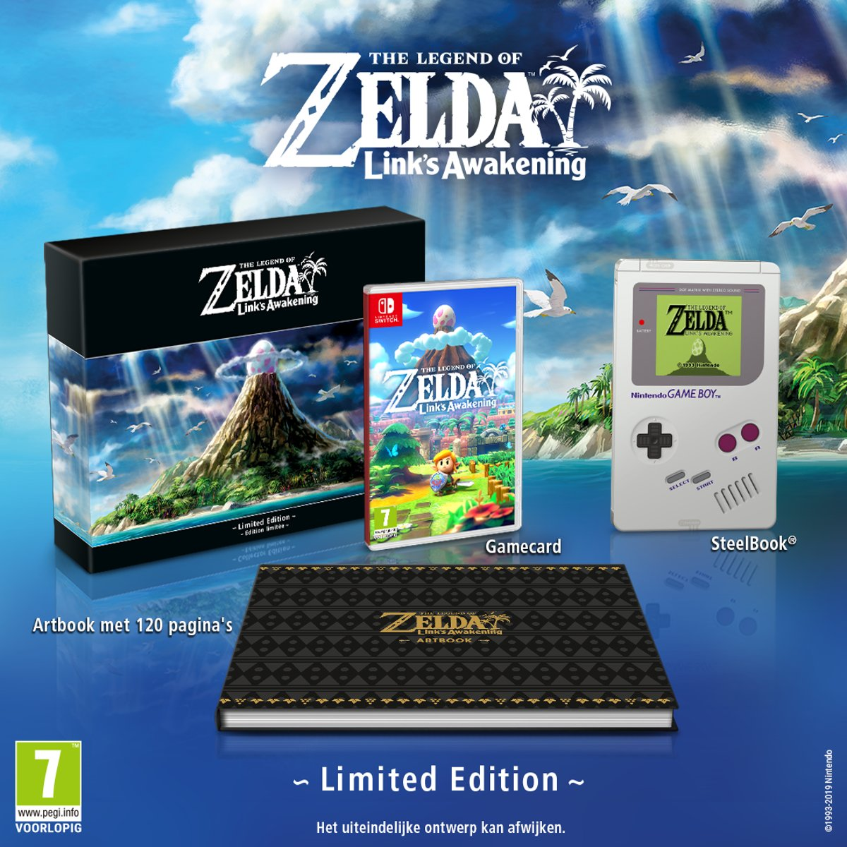 Legend Of Zelda: Link's Awakening Edition Limitée FR/NL Switch