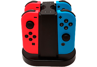 BIG BEN Quad - Ladestation für Joy- Con (Schwarz)