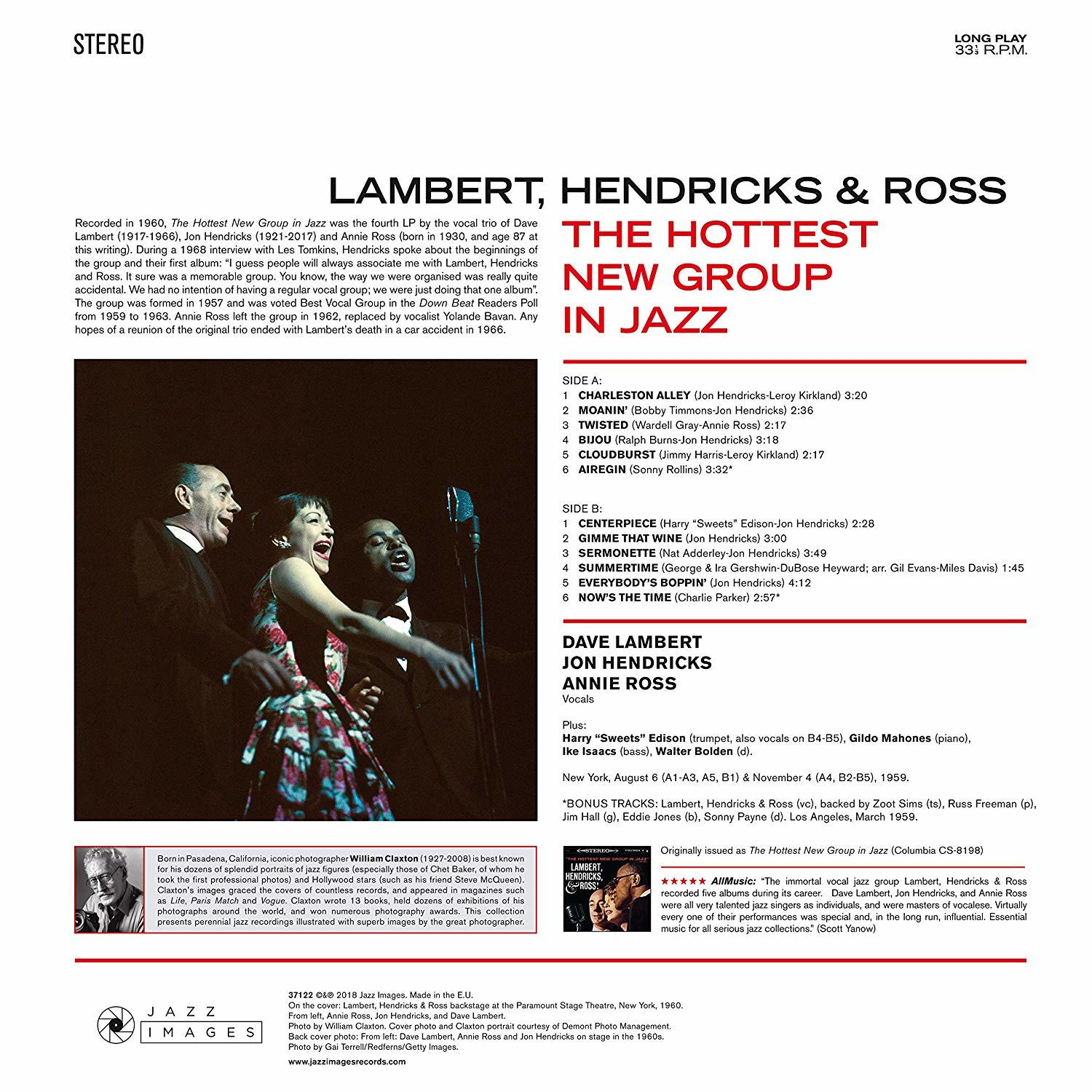 Lambert, Hendricks & Ross - The Hottest New Group In Jazz  - (Vinyl)