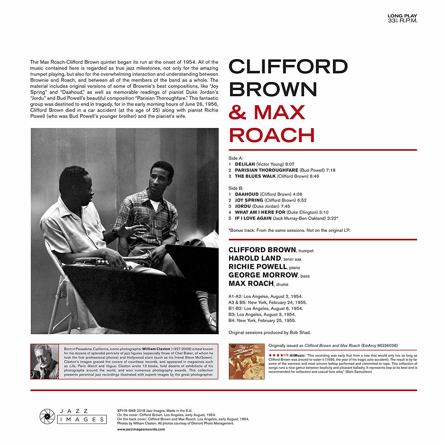 Clifford Brown, Max Roach - Clifford Brown & Max Roach  - (Vinyl)