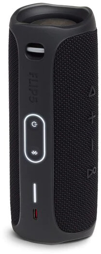 JBL Flip 5 Bluetooth Lautsprecher, Schwarz, Wasserfest