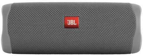 JBL Flip 5 Bluetooth Lautsprecher, Grau, Wasserfest