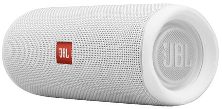 JBL Flip 5 Bluetooth Lautsprecher, Weiß, Wasserfest | MediaMarkt