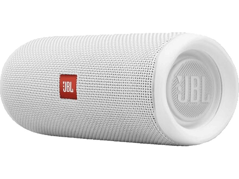 JBL FLIP5 ホワイト ワイヤレススピーカー JBL Flip 5 Bluetooth Lautsprecher, Weiß, Wasserfest | MediaMarkt