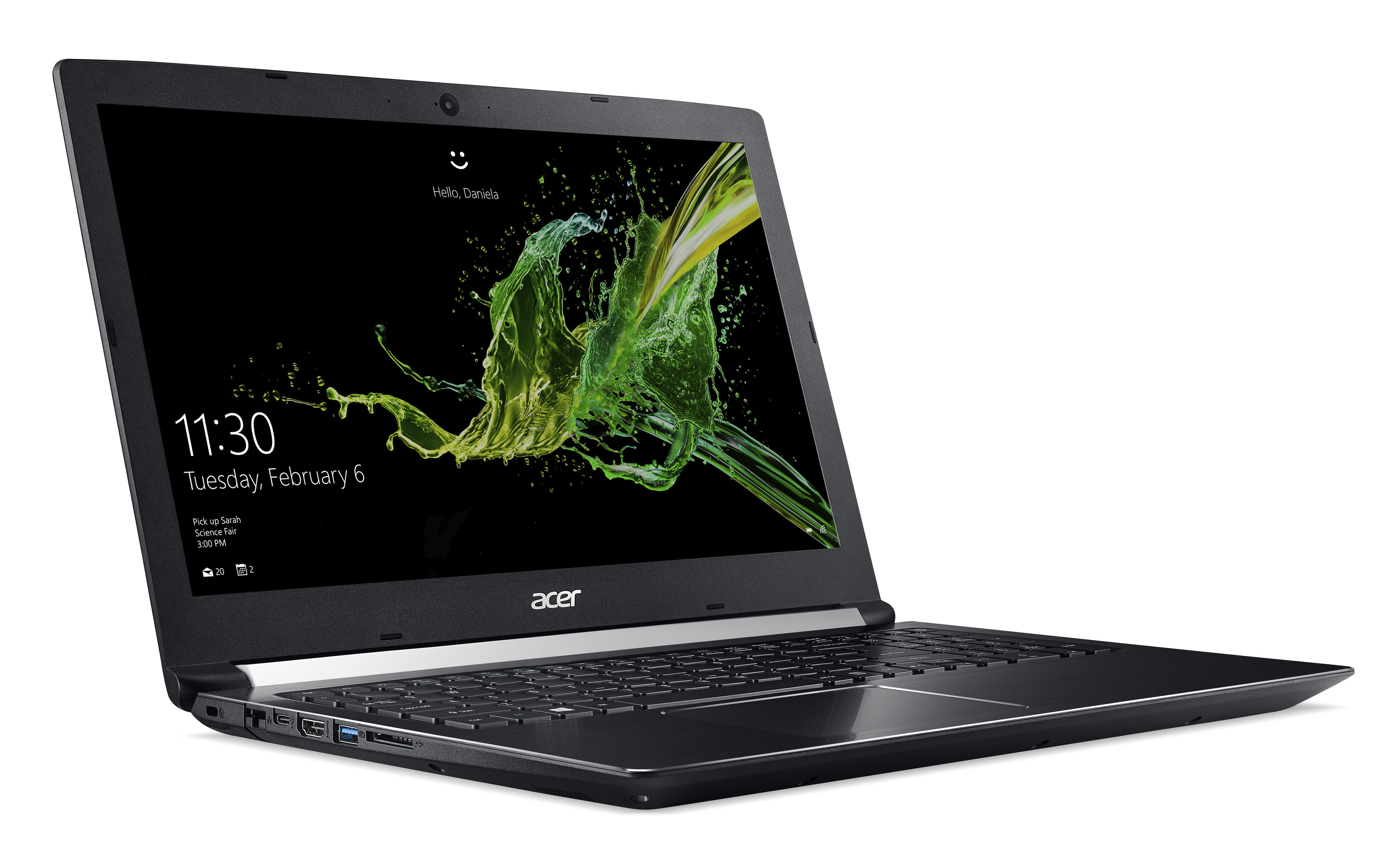 ACER Aspire 7 (A715-72G-79J3) - 15,6 Zoll - Intel® Core™ i7 i7-8750H - 16 GB - 128 GB - NVIDIA GeForce® GTX 1050 Ti - Windows 10 Home (64 Bit)