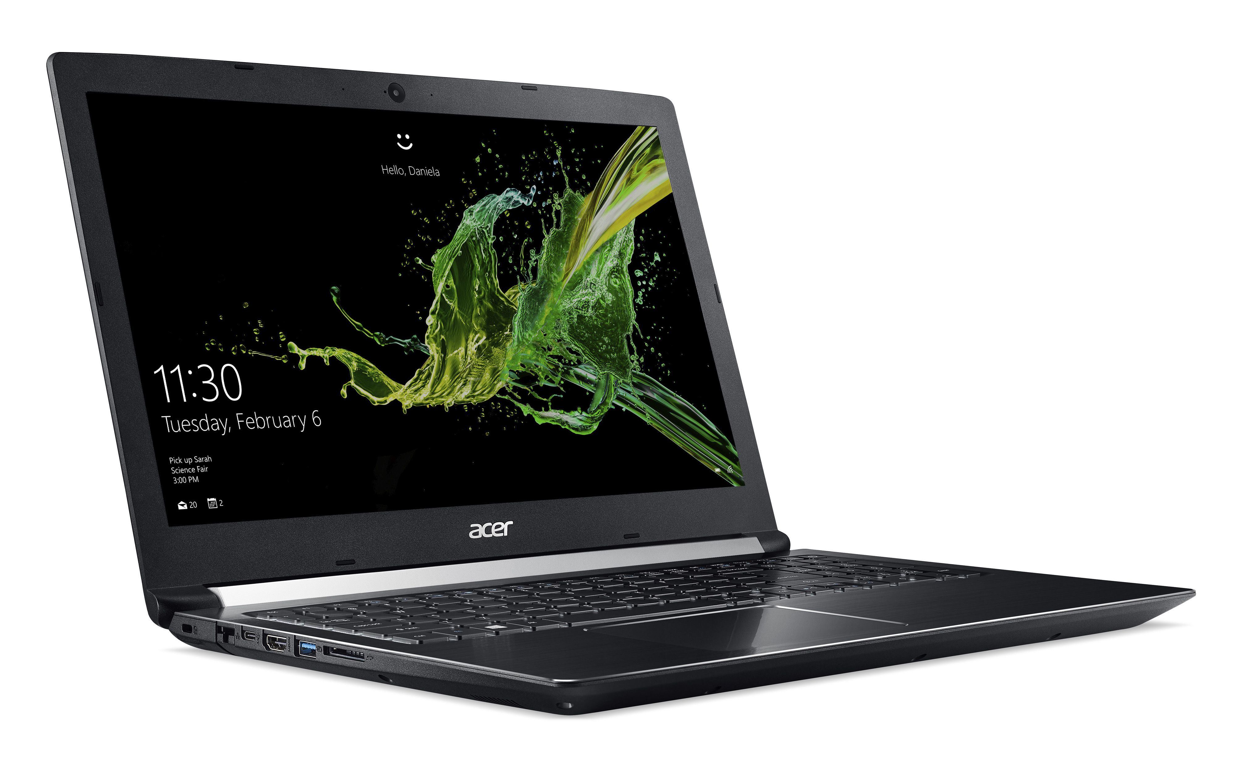 ACER Aspire 7 (A715-72G-79J3) - 15,6 Zoll - Intel® Core™ i7 i7-8750H - 16 GB - 128 GB - NVIDIA GeForce® GTX 1050 Ti - Windows 10 Home (64 Bit)