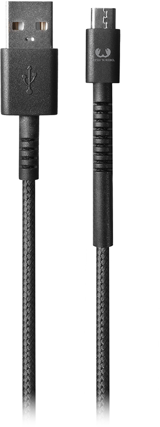 FRESH ‘N REBEL Fabriq Micro-USB 1.5 m, Ladekabel, 1,5 m, Concrete