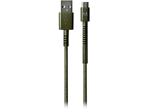 FRESH N REBEL Fabriq Micro-USB Ladekabel 1.5 m, Ladekabel, 1,5 m, Army