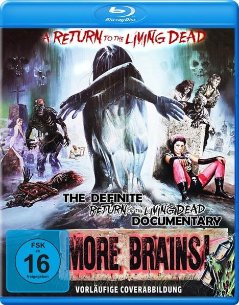 Blu-ray-Cover des Films 'A Return to the Living Dead' mit Zombies.