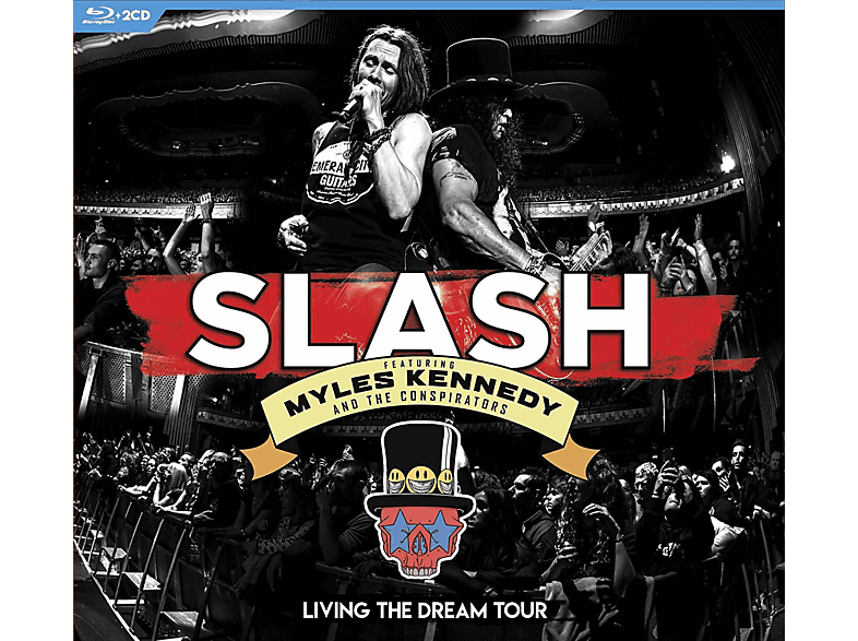 Myles Kennedy - The Conspirators - Slash - Living The Dream Tour CD