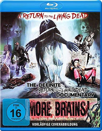 Filmcover für A Return to the Living Dead mit Zombies und Text.