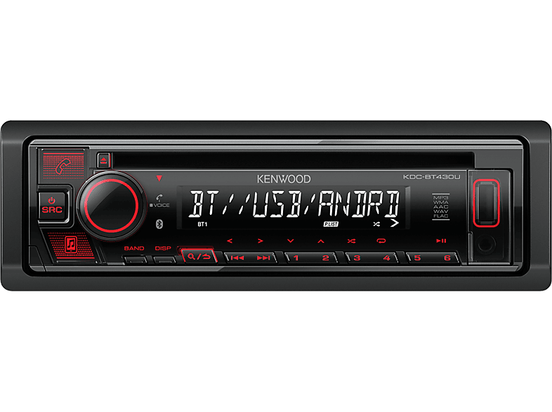 KENWOOD Autoradio CD/USB Bluetooth (KDC-BT430U)
