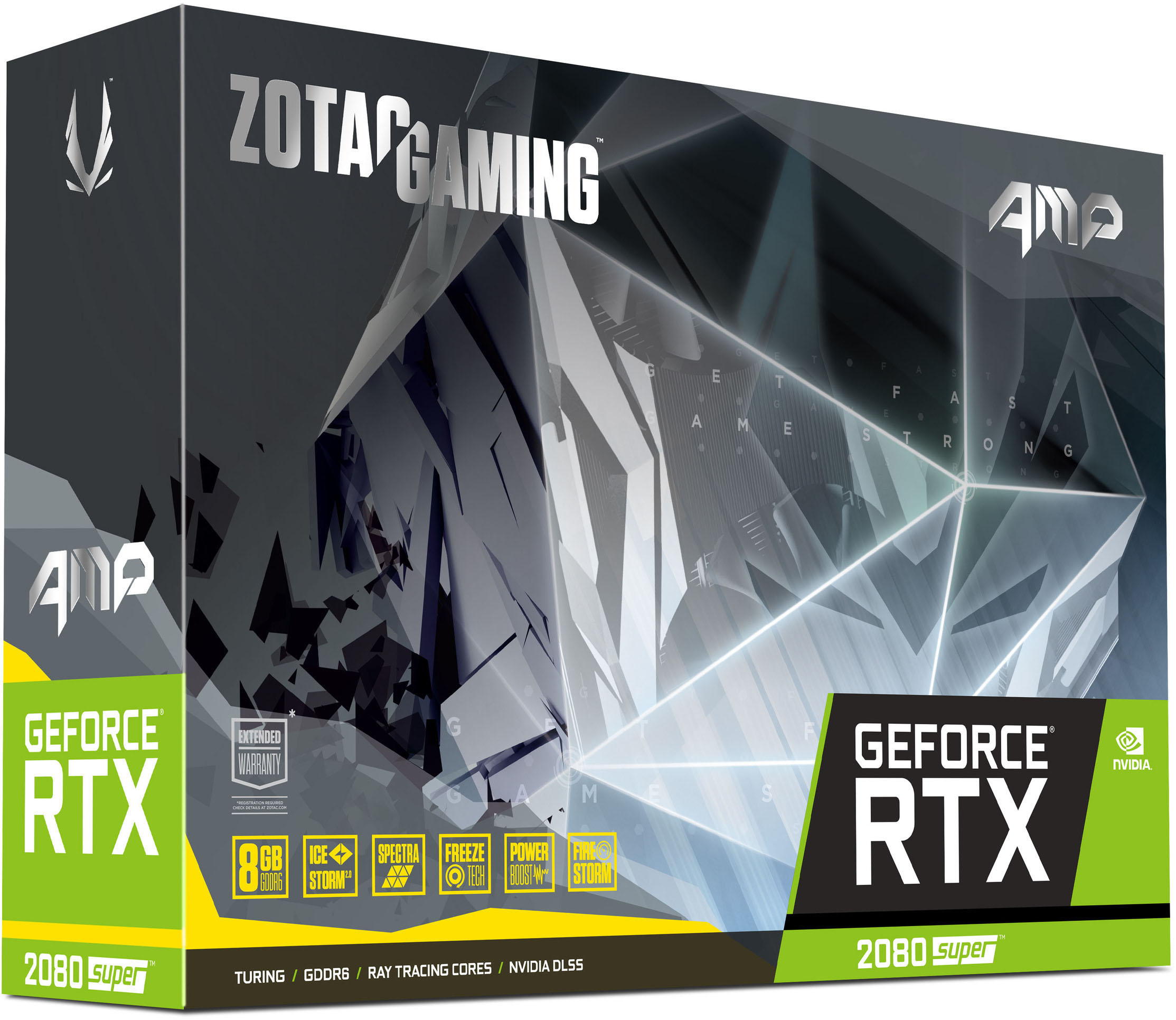 ZOTAC GeForce® RTX 2080 SUPER™ AMP! 8GB (ZT-T20820D-10P) (NVIDIA, Grafikkarte)