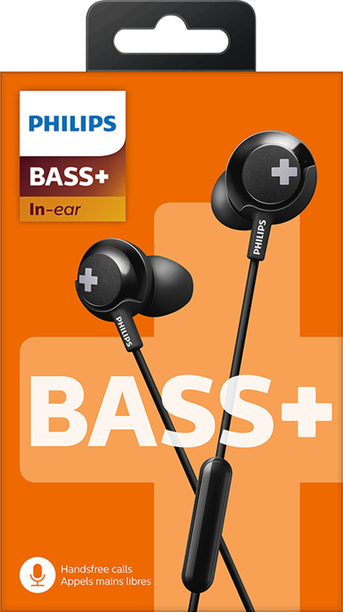 PHILIPS SHE4305BK/00, In-ear Kopfhörer Schwarz