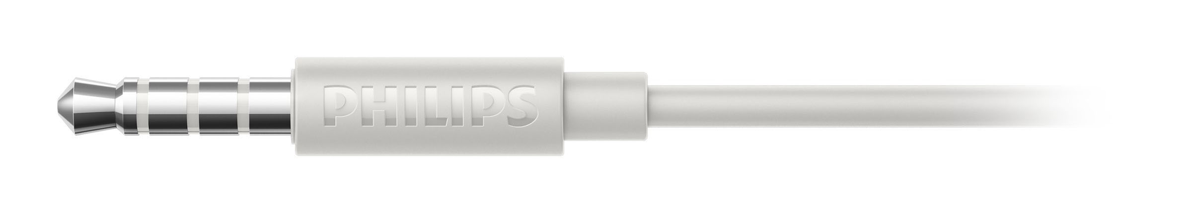 PHILIPS SHE4305WT/00, In-ear Kopfhörer Weiß
