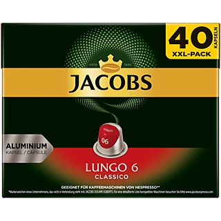 JACOBS Kaffeekapsel Lungo Classico (40 Stk., Kompatibles System: Nespresso)