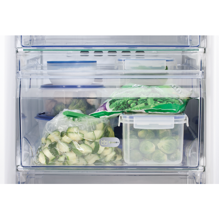 ZANUSSI ZFU27401WA Fagyasztószekrény, 245 l, 5 fiók + 2 rekesz