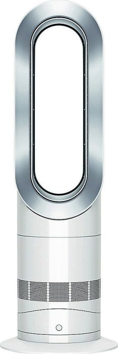 Calefactor - Dyson AM09, Aire caliente y frío, Función ventilador, 2000 W, 64 dB, Blanco