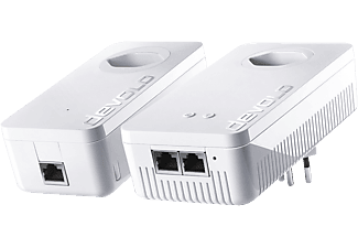 DEVOLO dLAN 1200 + WiFi ac Starter Kit - Adattatore Powerline (Bianco)