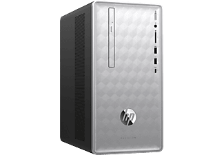 HP Pavilion 590-p0104nz - Desktop PC,  , 1 TB HDD, 8 GB RAM, Schwarz/Silber