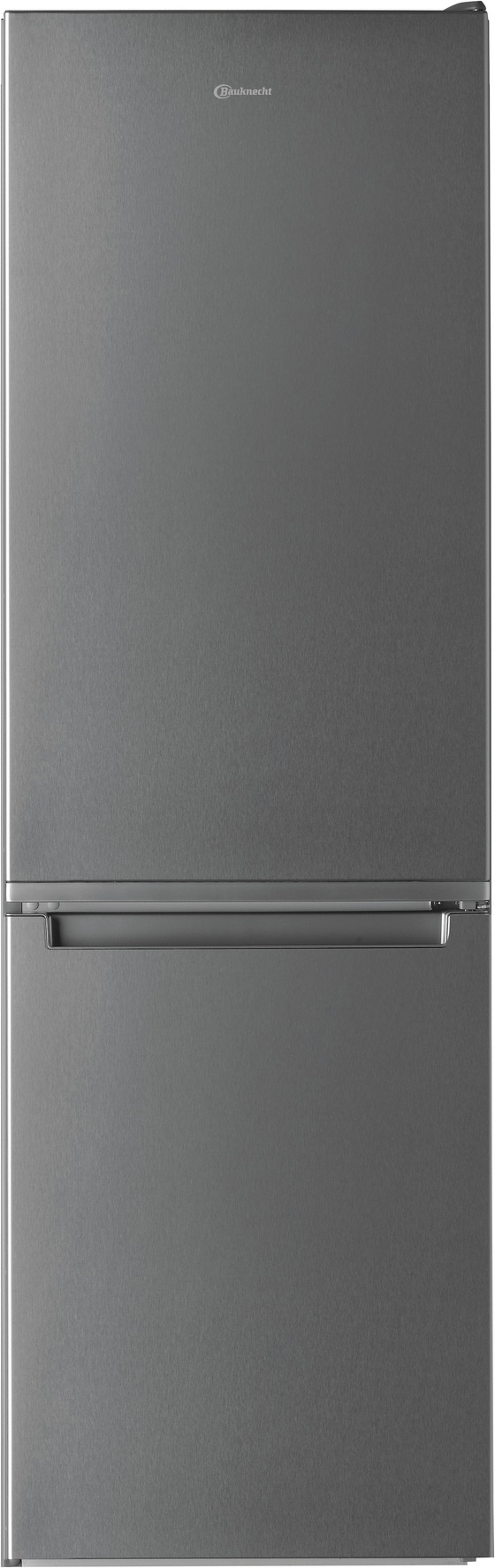 BAUKNECHT KGLF 183 IN Kühlgefrierkombination (D, 339 l, 1888 mm hoch, Edelstahloptik)