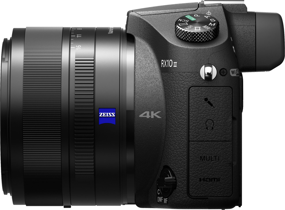 SONY Cyber-shot DSC-RX10 M2 Zeiss NFC Bridgekamera Schwarz, 8.3x opt. Zoom, TFT-LCD, Xtra Fine, WLAN