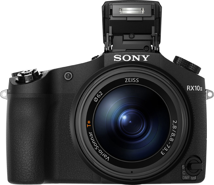 SONY Cyber-shot DSC-RX10 M2 Zeiss NFC Bridgekamera Schwarz, 8.3x opt. Zoom, TFT-LCD, Xtra Fine, WLAN