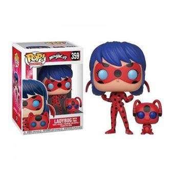 Figura Funko Pop! - Ladybug con Tikki, Miraculous: Tales of Ladybug