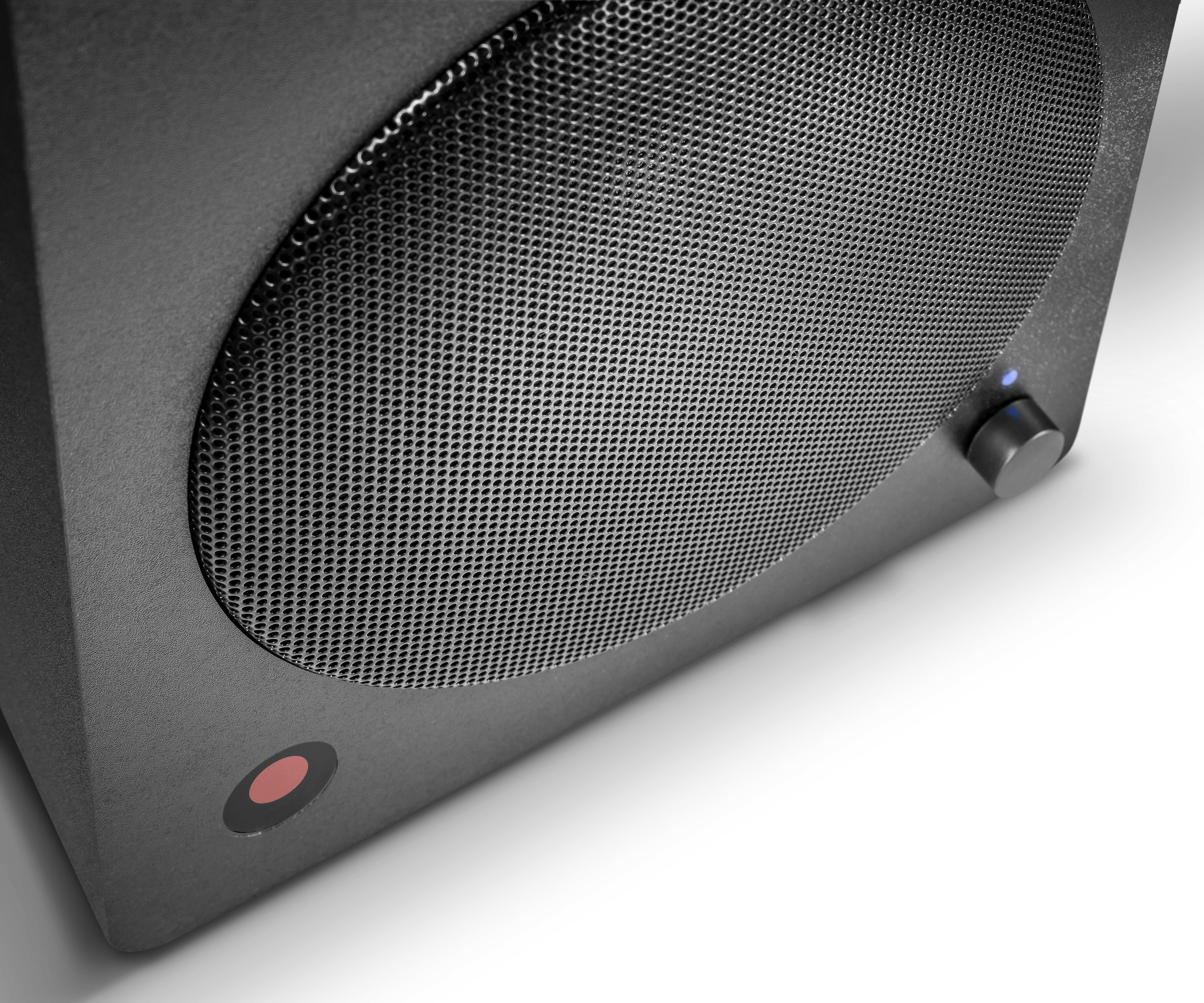 WAVEMASTER CUBE NEO Regallautsprecher (Aktives Regallautsprechersystem mit Bluetooth und Fernbedienung, Schwarz