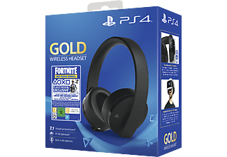 SONY PS PS4 Headset Gold Edition: Fortnite Neo Versa Bundle - Casque sans fil (Noir)