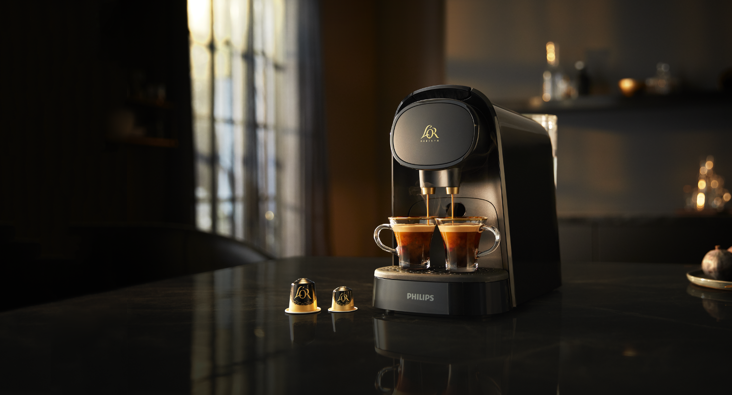 PHILIPS  Machine à capsule L'Or Barista (LM8012/60) - Machine à capsules - Noir