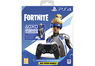 SONY PS PlayStation DUALSHOCK 4 - Fortnite Neo Versa Bundle - Controller (Jet Black)