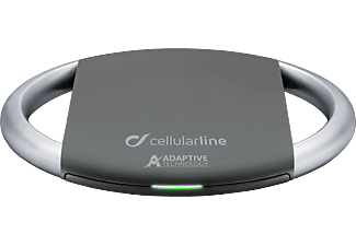 CELLULARLINE Wireless Fast Charger - Kabelloses Ladegerät (Schwarz)