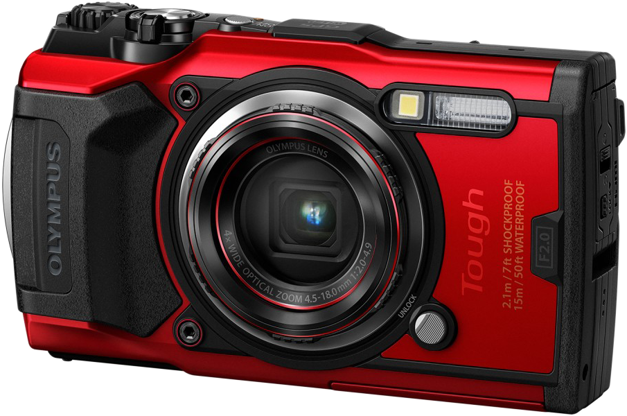 OLYMPUS TG-6 TOUGH, piros