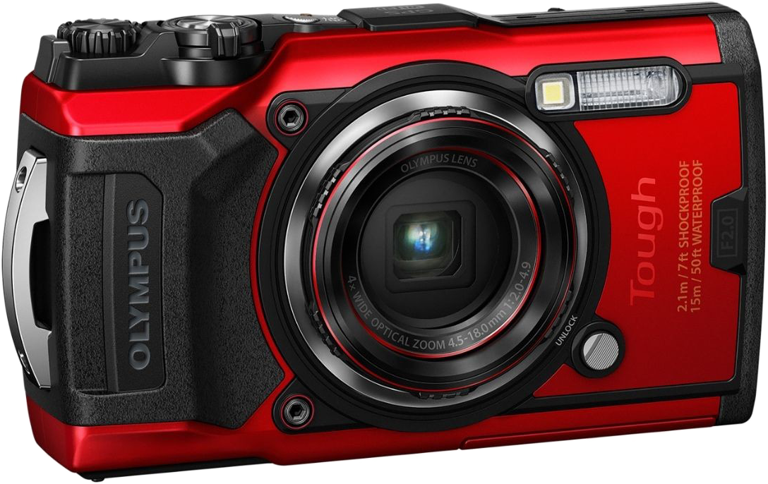 OLYMPUS TG-6 TOUGH, piros
