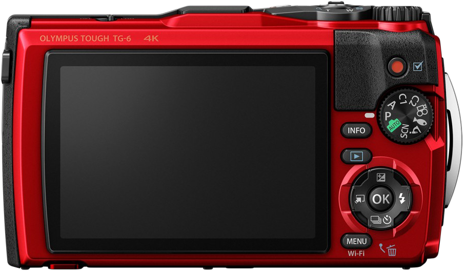 OLYMPUS TG-6 TOUGH, piros