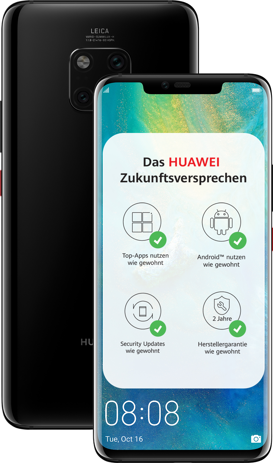 HUAWEI Mate 20 Pro, schwarz