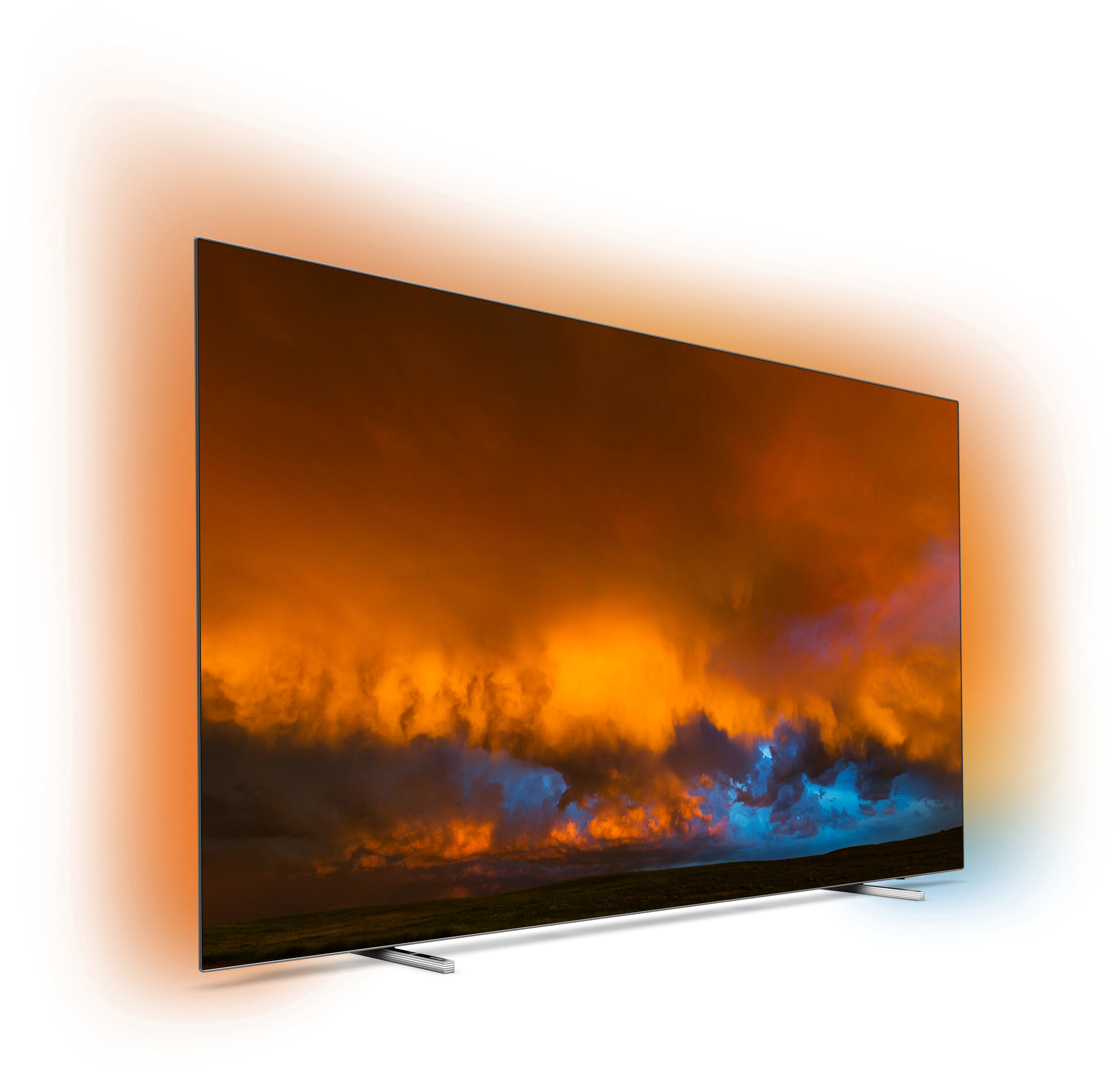 PHILIPS 65OLED804/12 65 Zoll UHD 4K Android OLED TV mit 3-seitigem Ambilight