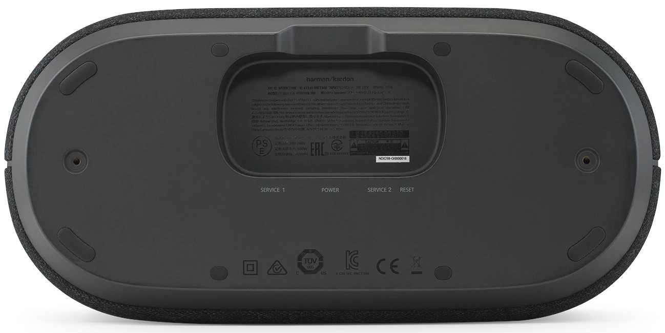 HARMAN KARDON Enceinte intelligente Citation 300 + Google Assistant Noir (HKCITATION300BLKEU)