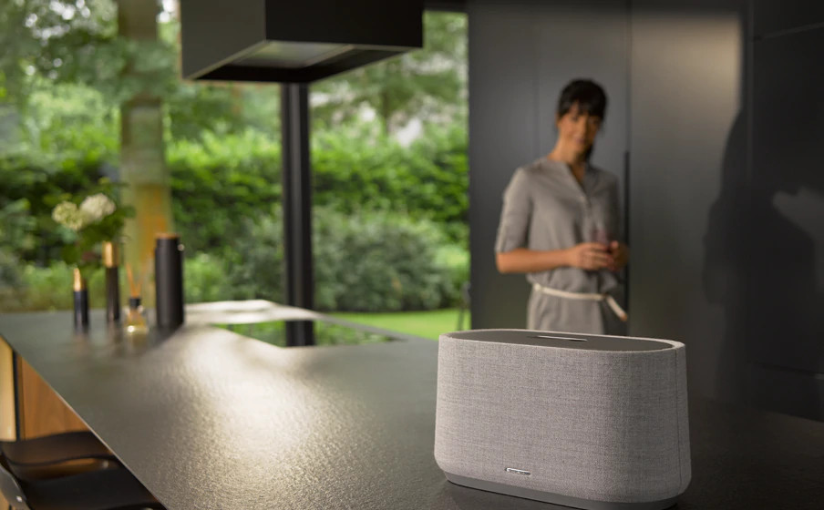 HARMAN KARDON Enceinte intelligente Citation 300 + Google Assistant Gris (HKCITATION300GRYEU)