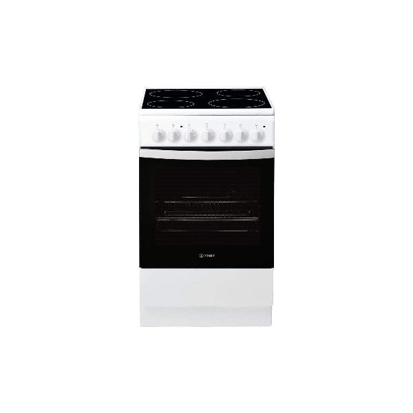 Cocina Eléctrica - Indesit, IS5V4PHW/E, Vitroceramica, 61 L