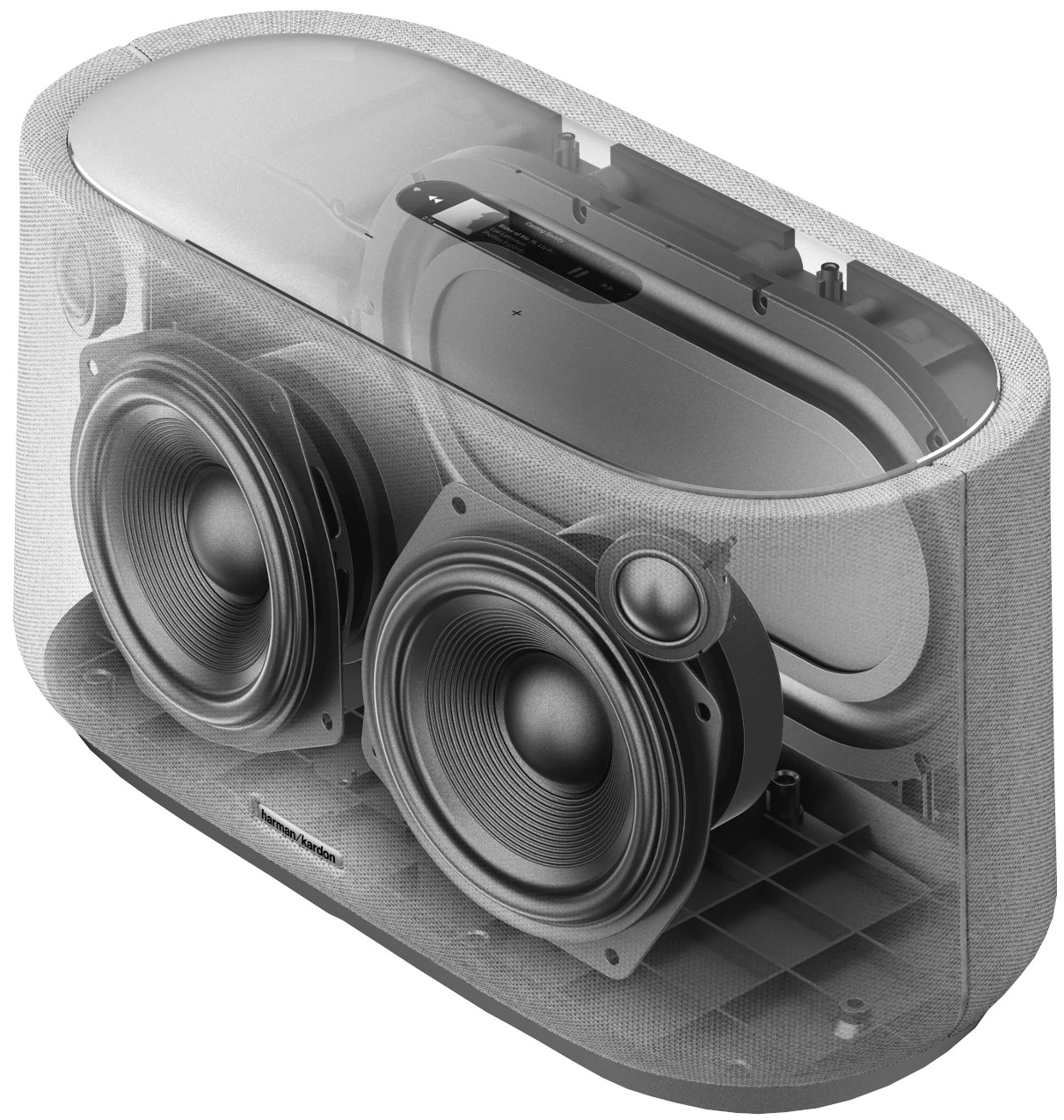 HARMAN KARDON Smart multiroom speaker Citation 500 + Google Assistant Grijs (HKCITATION500GRYEU)