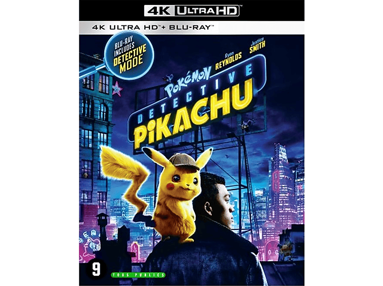 Warner Home Video Pokémon Detective Pikachu - 4k Blu-ray